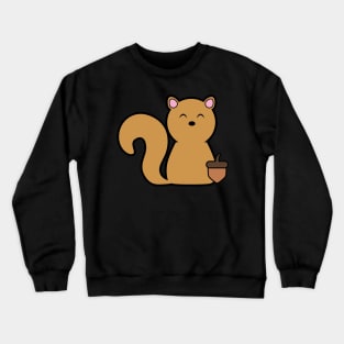 The Happy Squirrel Crewneck Sweatshirt